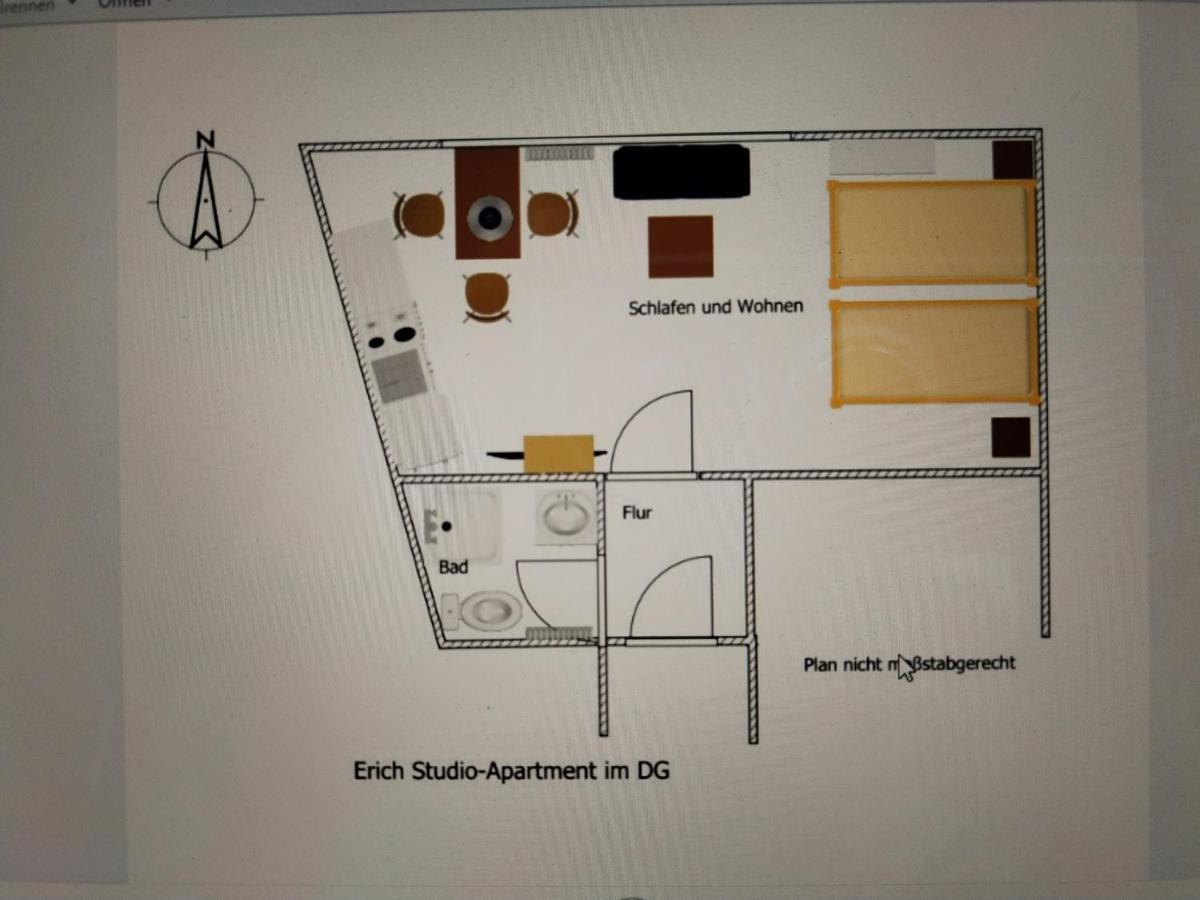 Ferienwohnung Rhede Im Og Экстерьер фото